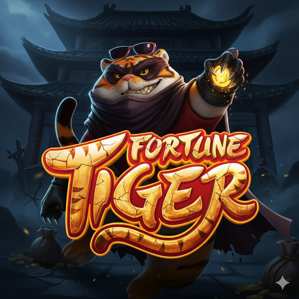 tigrinho com aspecto de ladrao